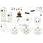 Stickserie - Halloween Doodle incl. 5 ITH Dateien